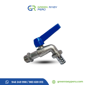 caÑo jardÍn azul doble salida