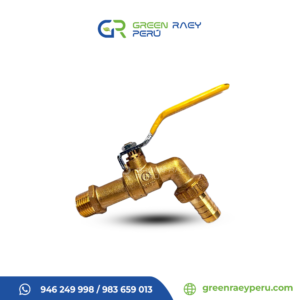 caÑo jardÍn azul doble salida