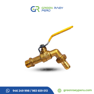 caÑo jardÍn azul doble salida