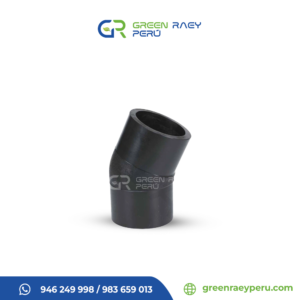 codo 22.5° hdpe termofusiÓn