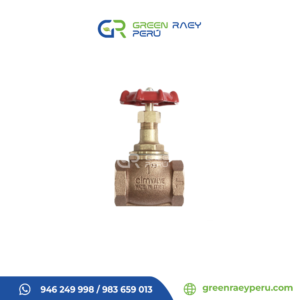 llave esférica cromada para jardín