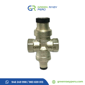 llave esférica cromada para jardín